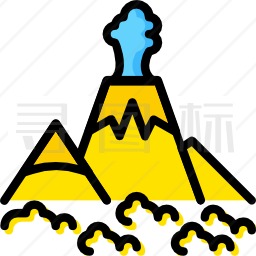 火山图标