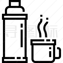 热水杯水杯水杯水杯水杯水杯水杯图标