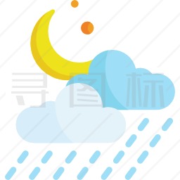 夜雨图标