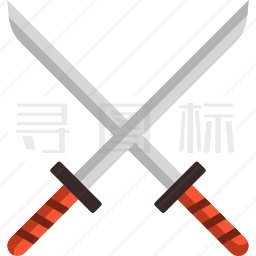 武士刀图标