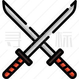 武士刀图标