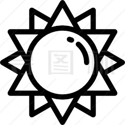 太阳图标