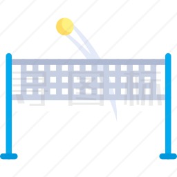 排球网图标
