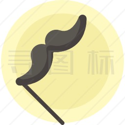 小胡子图标