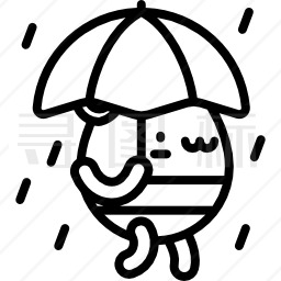 雨图标