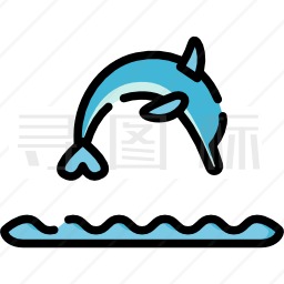 海豚图标