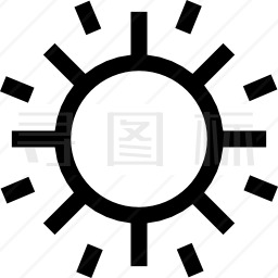 太阳图标