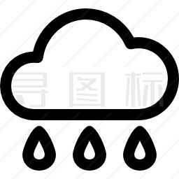 下雨图标