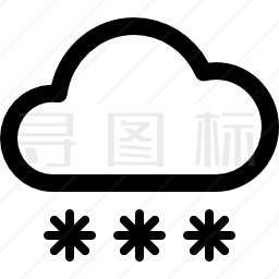 下雪图标