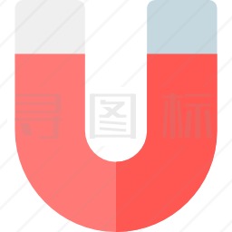 U形磁铁图标