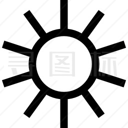 太阳图标