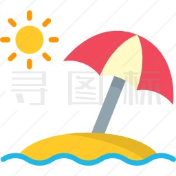 太阳伞图标