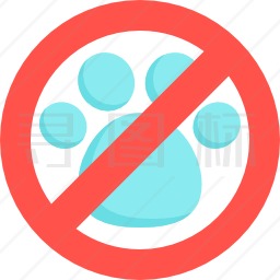 禁养宠物图标