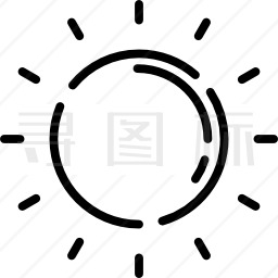 太阳图标