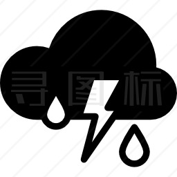 雨图标