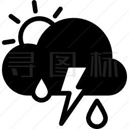 雨图标