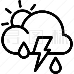 雨图标