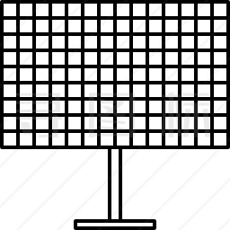 太阳能电池板图标