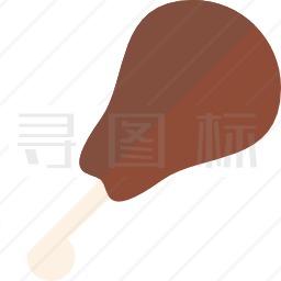 鸡腿图标