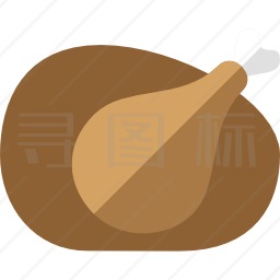 鸡肉图标