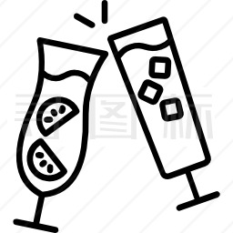 鸡尾酒图标