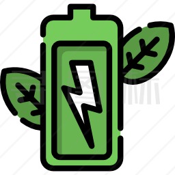 生态电池图标