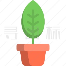 盆栽植物图标