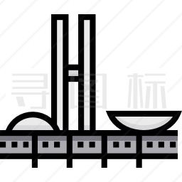 巴西议会大厦图标