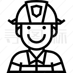 消防员的头像简笔画图片