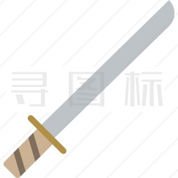 武士刀图标