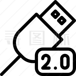 USB电缆图标