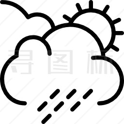 雨图标