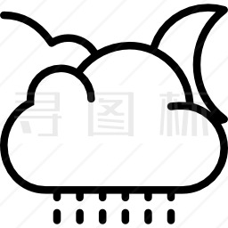 雨图标