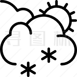 下雪图标