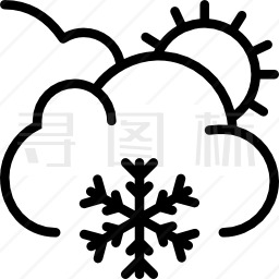 下雪图标