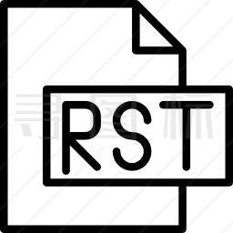 RST图标