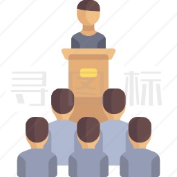 演讲图标