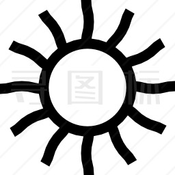 太阳图标