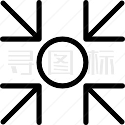 缩小图标