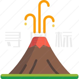 火山图标