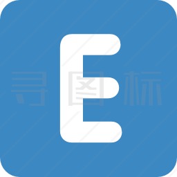 字母E图标