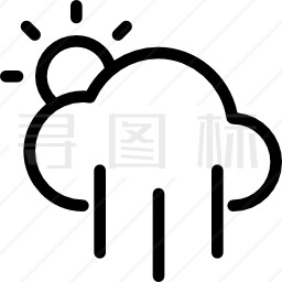 雨图标