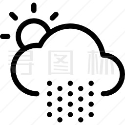 雨图标