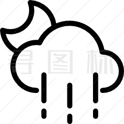 雨图标