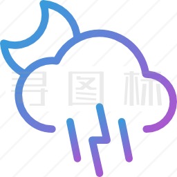 雨图标