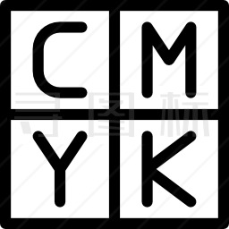 CMYK图标