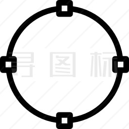 圆形选取工具图标