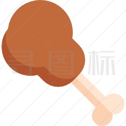 鸡腿图标