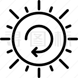 太阳能图标