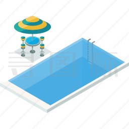 游泳池图标